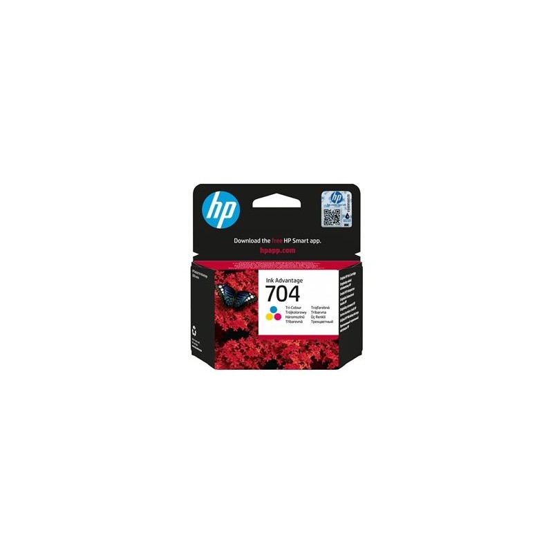 HP CN693AE445 Tusz HP 704 tri-color