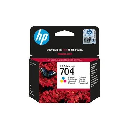 HP CN693AE445 Tusz HP 704 tri-color