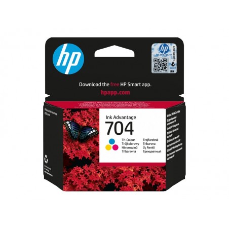 HP CN693AE445 Tusz HP 704 tri-color