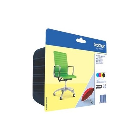 BROTHER LC229XLVALBP Brother LC229XLVALBP Cartus Black, Cyan, Magenta, Yellow - 2400 pagini