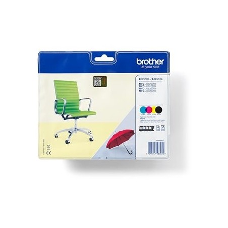 BROTHER LC229XLVALBP Brother LC229XLVALBP Cartus Black, Cyan, Magenta, Yellow - 2400 pagini
