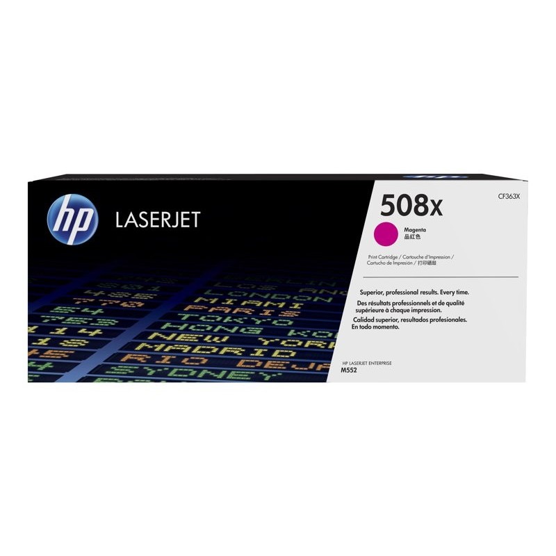 HP CF363X Toner HP 508X magenta 9500str LaserJet M552dn, M553dn,n,x, M577c,dn,f