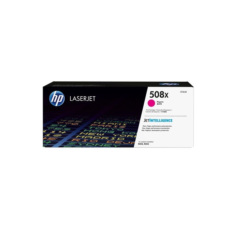 HP CF363X Toner HP 508X magenta 9500str LaserJet M552dn, M553dn,n,x, M577c,dn,f