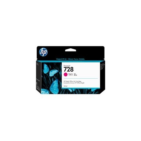 HP 728 130-ml Magenta Ink Cartridge