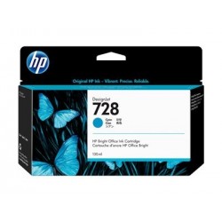 HP 728 130-ml Cyan Ink Cartridge HP 728 130-ml Cyan Ink Cartridge
