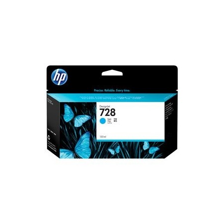 HP 728 130-ml Cyan Ink Cartridge HP 728 130-ml Cyan Ink Cartridge