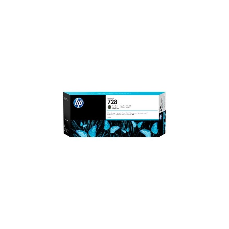 HP 728 300-ml Matte Black Ink Cartridge