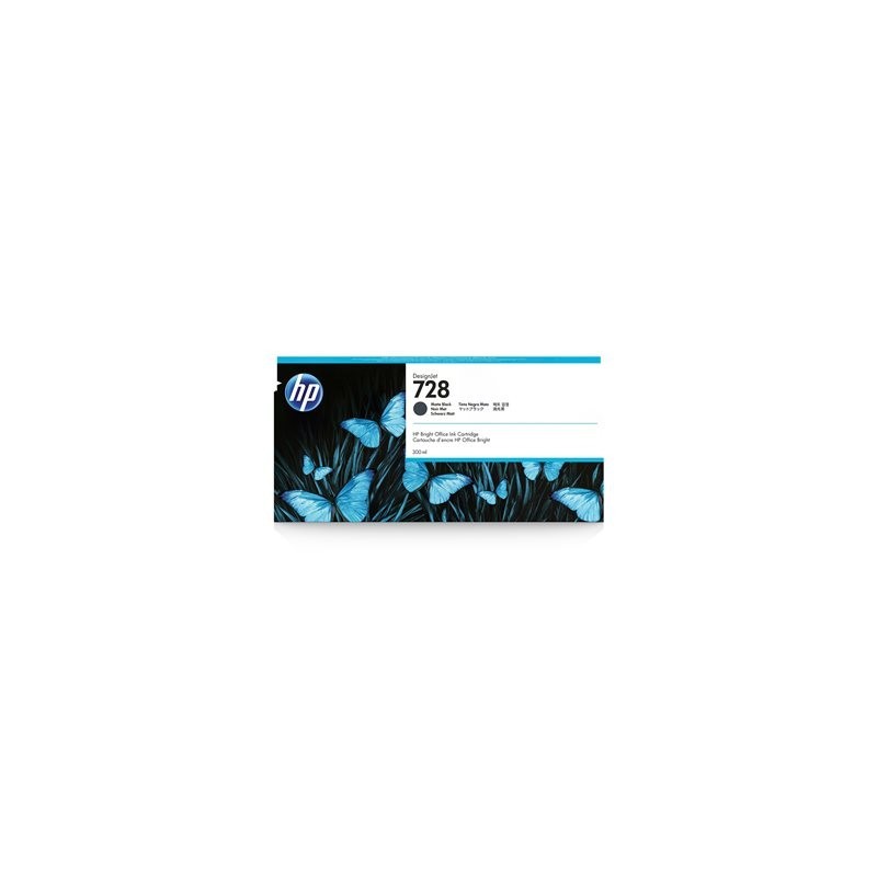 HP 728 300-ml Matte Black Ink Cartridge