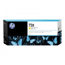 HP 728 300-ml Yellow Ink Cartridge