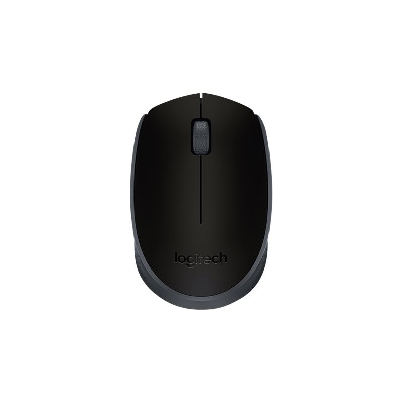 LOGITECH M171 Mouse right and left-handed wireless 2.4 GHz USB wireless receiver black