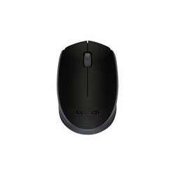 LOGITECH M171 Mouse right and left-handed wireless 2.4 GHz USB wireless receiver black