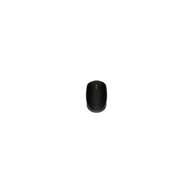 LOGITECH M171 Mouse right and left-handed wireless 2.4 GHz USB wireless receiver black