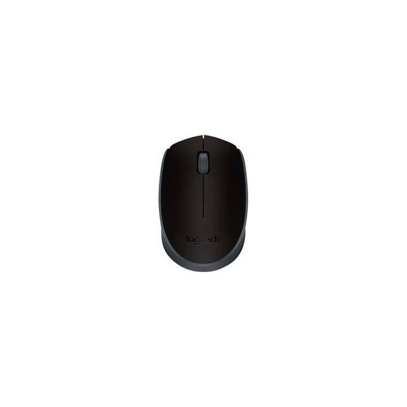 LOGITECH M171 Mouse right and left-handed wireless 2.4 GHz USB wireless receiver black