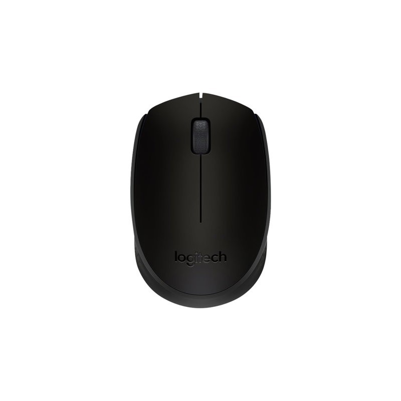 LOGITECH M171 Mouse right and left-handed wireless 2.4 GHz USB wireless receiver black