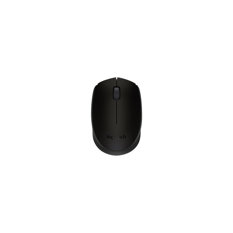 LOGITECH M171 Mouse right and left-handed wireless 2.4 GHz USB wireless receiver black
