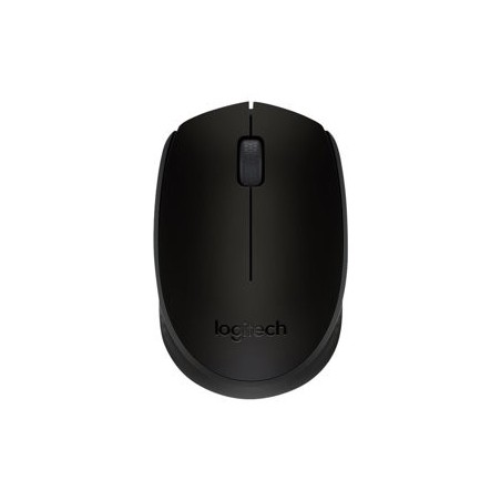 LOGITECH M171 Mouse right and left-handed wireless 2.4 GHz USB wireless receiver black