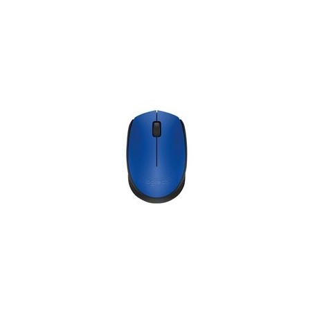 LOGITECH M171 Mouse right and left-handed wireless 2.4 GHz USB wireless receiver black blue