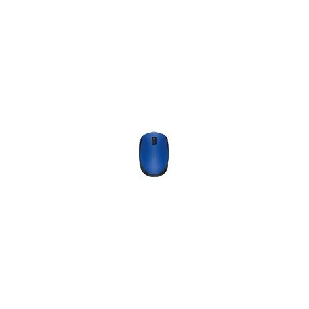 LOGITECH M171 Mouse right and left-handed wireless 2.4 GHz USB wireless receiver black blue