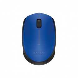LOGITECH M171 Mouse right and left-handed wireless 2.4 GHz USB wireless receiver black blue