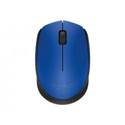 LOGITECH M171 Mouse right and left-handed wireless 2.4 GHz USB wireless receiver black blue