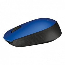 LOGITECH M171 Mouse right and left-handed wireless 2.4 GHz USB wireless receiver black blue