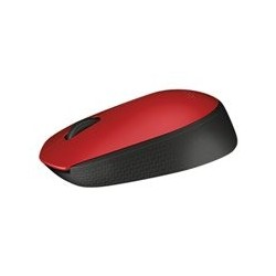 LOGITECH M171 Mouse wireless 2.4 GHz USB wireless receiver black red