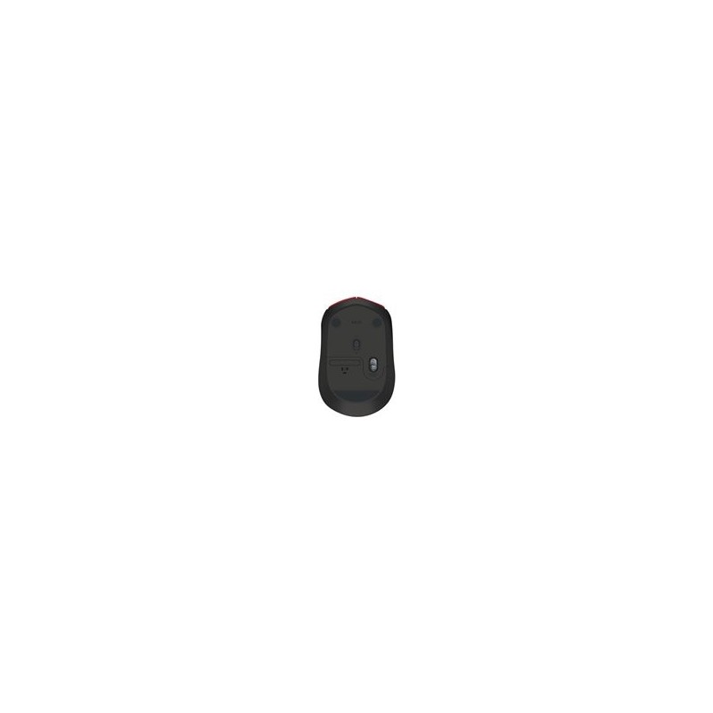 LOGITECH M171 Mouse wireless 2.4 GHz USB wireless receiver black red