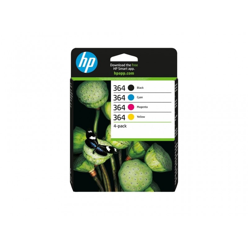 HP N9J73AE Zestaw HP 364 black/cyan/magenta/yellow