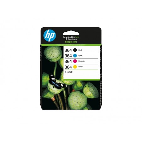 HP N9J73AE Zestaw HP 364 black/cyan/magenta/yellow