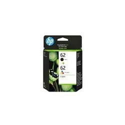 HP N9J71AE Zestaw HP 62 4-pack black + CMY