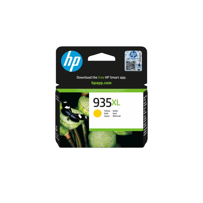 HP 935XL original Ink cartridge C2P26AE BGY yellow high capacity 825 pages 1-pack HP 935XL original Ink cartridge C2P26AE BGY yellow high capacity 825 pages 1-pack