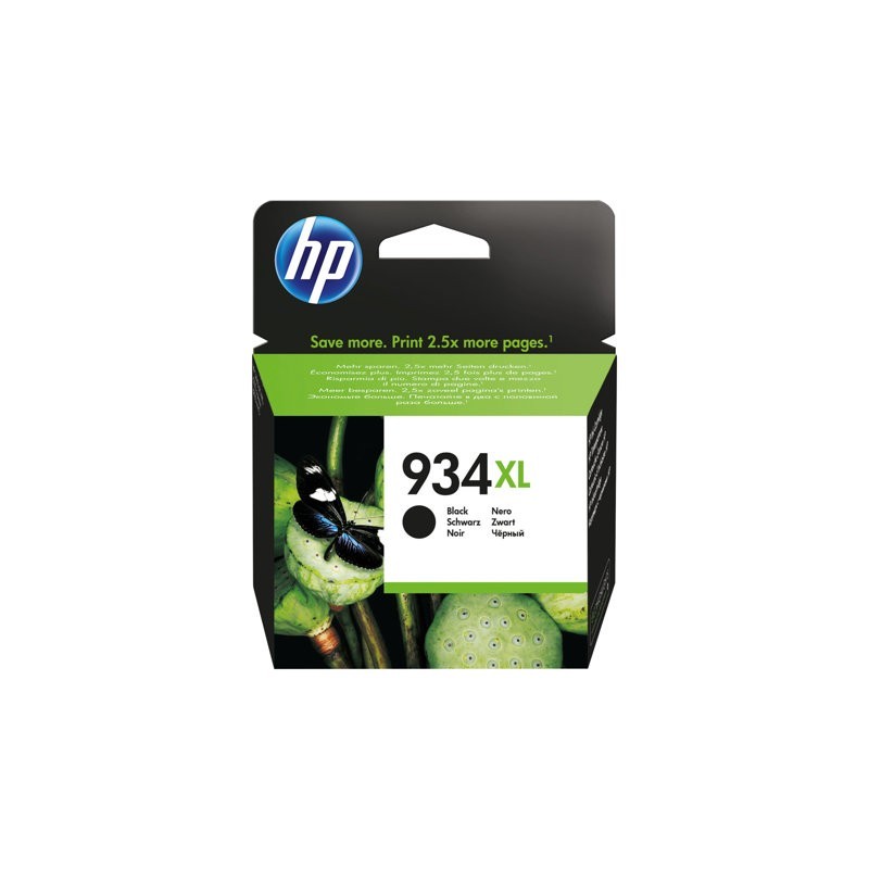HP 934XL Black Ink Cartridge HP 934XL Black Ink Cartridge