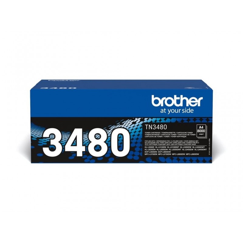 BROTHER TN3480 Brother TN3480 Toner negru - 8.000 pagini