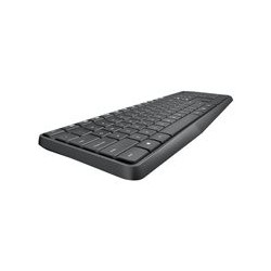 LOGITECH 920-007931 Logitech klawiatura + mysz bezprzewodowa MK235, Szare, US
