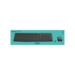 LOGITECH 920-007931 Logitech klawiatura + mysz bezprzewodowa MK235, Szare, US
