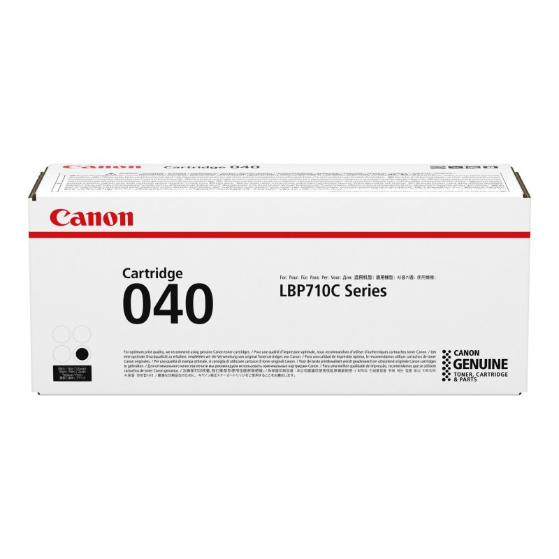CANON 040BK toner black standard capacity CANON 040BK toner black standard capacity