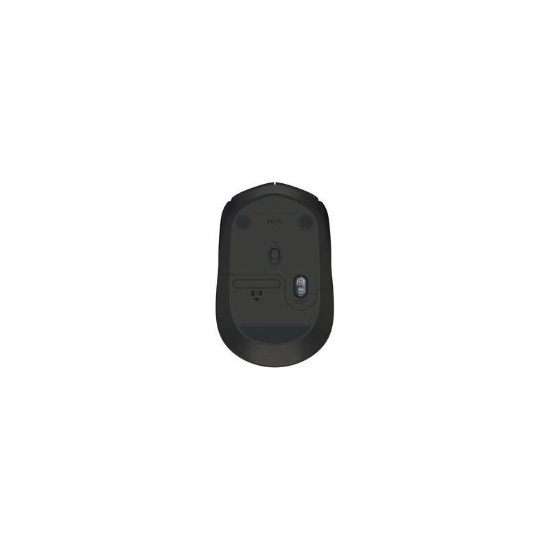 LOGITECH B170 Mouse optical 3 buttons wireless 2.4 GHz USB wireless receiver black