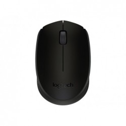 LOGITECH B170 Mouse optical 3 buttons wireless 2.4 GHz USB wireless receiver black