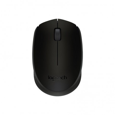 LOGITECH B170 Mouse optical 3 buttons wireless 2.4 GHz USB wireless receiver black