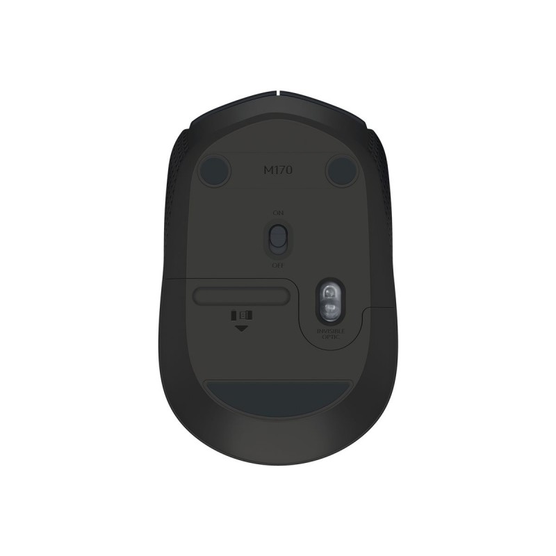 LOGITECH B170 Mouse optical 3 buttons wireless 2.4 GHz USB wireless receiver black