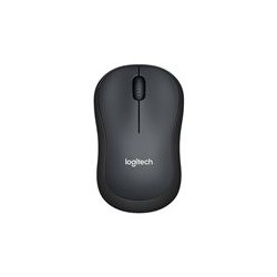 LOGITECH M220 Silent Mouse optical 3 buttons wireless 2.4 GHz USB wireless receiver charcoal