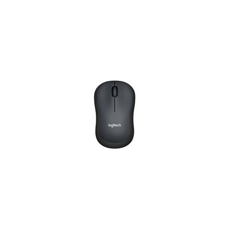 LOGITECH M220 Silent Mouse optical 3 buttons wireless 2.4 GHz USB wireless receiver charcoal