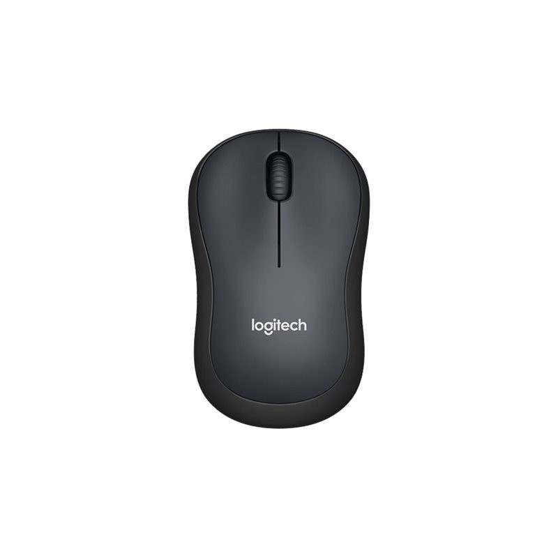 LOGITECH M220 Silent Mouse optical 3 buttons wireless 2.4 GHz USB wireless receiver charcoal