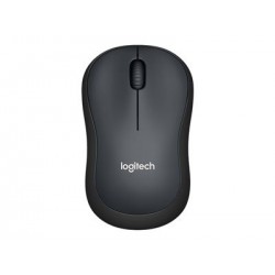LOGITECH M220 Silent Mouse optical 3 buttons wireless 2.4 GHz USB wireless receiver charcoal