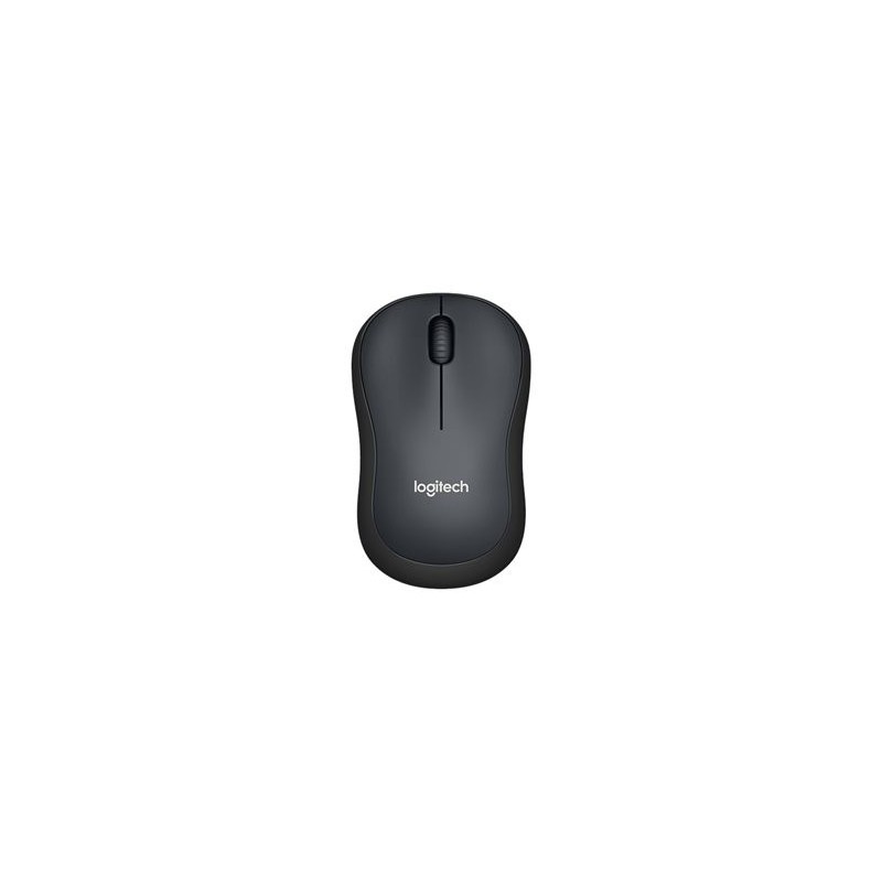 LOGITECH M220 Silent Mouse optical 3 buttons wireless 2.4 GHz USB wireless receiver charcoal