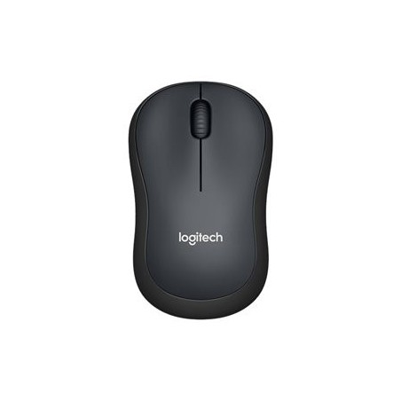 LOGITECH M220 Silent Mouse optical 3 buttons wireless 2.4 GHz USB wireless receiver charcoal