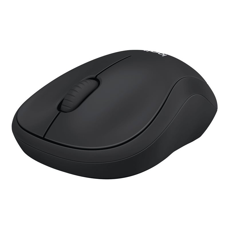 LOGITECH M220 Silent Mouse optical 3 buttons wireless 2.4 GHz USB wireless receiver charcoal