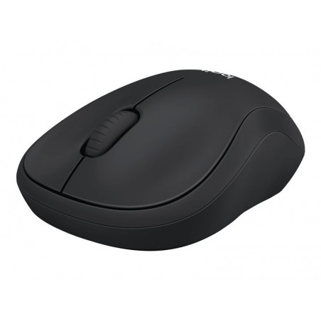 LOGITECH M220 Silent Mouse optical 3 buttons wireless 2.4 GHz USB wireless receiver charcoal
