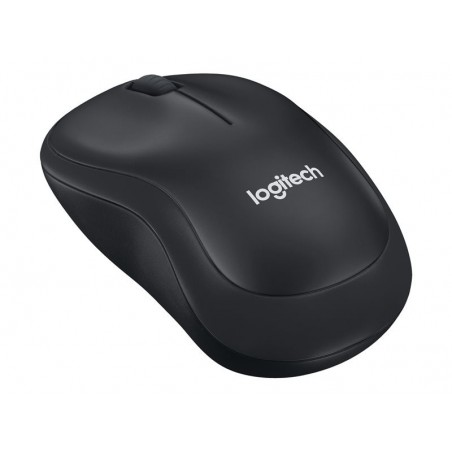 LOGITECH M220 Silent Mouse optical 3 buttons wireless 2.4 GHz USB wireless receiver charcoal