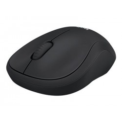 LOGITECH M220 Silent Mouse optical 3 buttons wireless 2.4 GHz USB wireless receiver charcoal